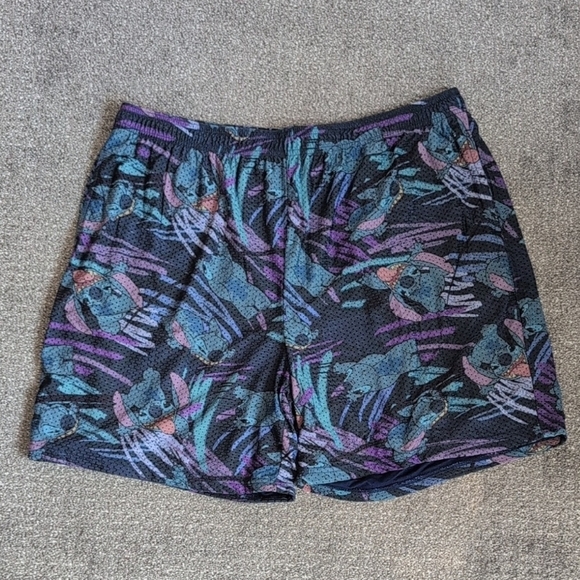 Disney Other - Disney Men's Blue Stitch 626 Mesh Shorts Size XL